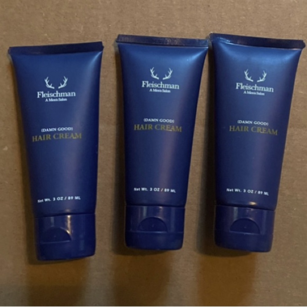 ‎(3) Fleischman, A Men's Salon (damn good) hair creme